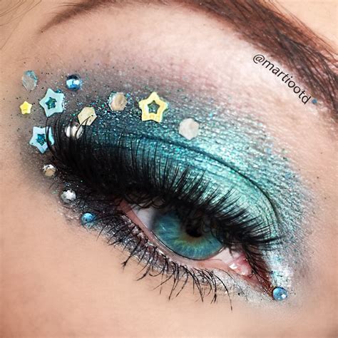 Beautiful Mermaid Fantasy Eye Makeup With Images Creative Eye