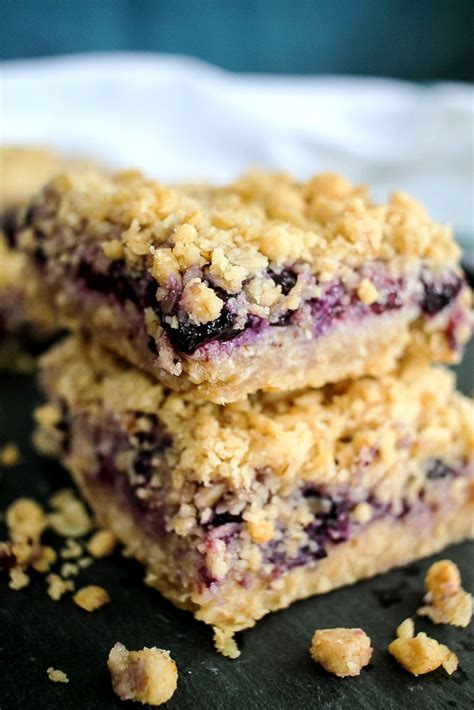 Easy Blueberry Crumble Bars The Endless Appetite