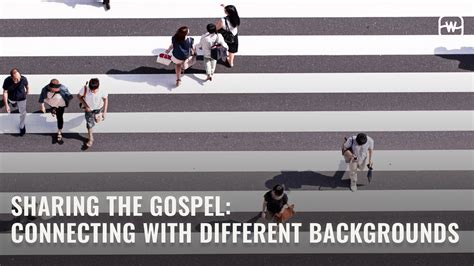 Sharing The Gospel Connecting With Different Backgrounds Watermark