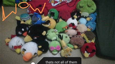 My Angry Birds Plush Collection 2021 Youtube
