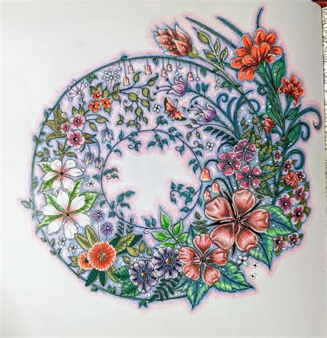 Maybe you would like to learn more about one of these? World of flowers coloring book 'Johanna Basford' colored ...