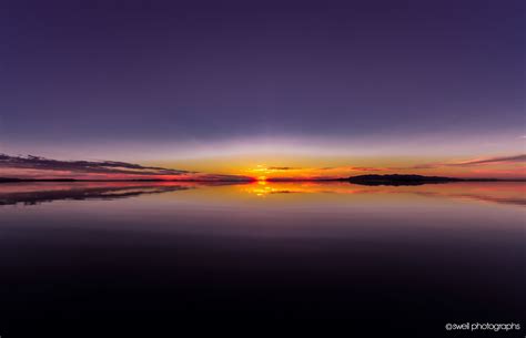Sunset Great Salt Lake Swell Photographs