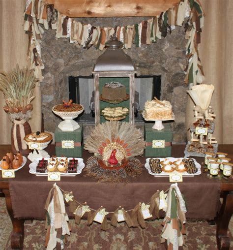 Amanda's Parties To Go: Thanksgiving Dessert Table