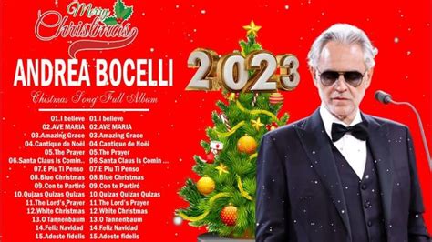 Andrea Bocelli Merry Christmas Full Album Andrea Bocelli Christmas