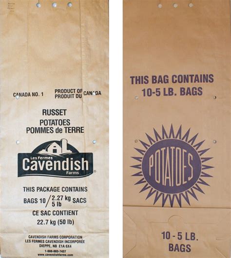 Paper Potato Bags Pei Bag Co