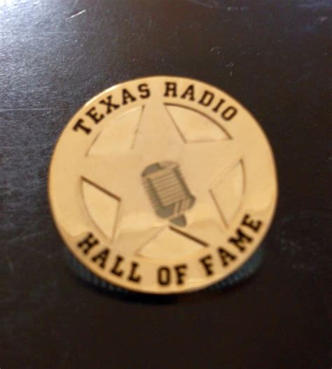 New Texas Radio Hall Of Fame Pins Fame Hall Of Fame Hall