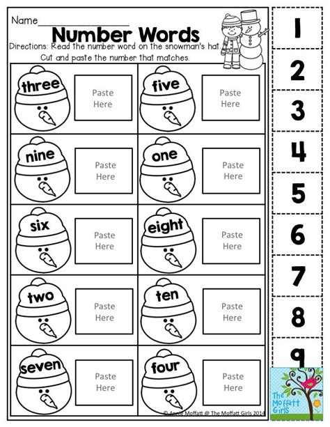 The 25 Best Number Words Ideas On Pinterest Kindergarten Preschool