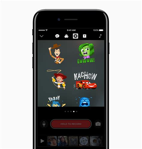 Clips Now Features Disney And Pixar Characters Apple