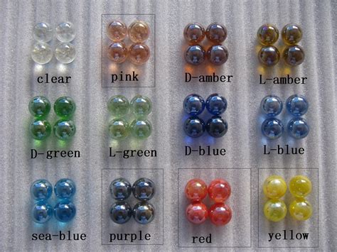 Cyc Solid Color Glass Balls Glass Marbles Marble Ball Glass Ball
