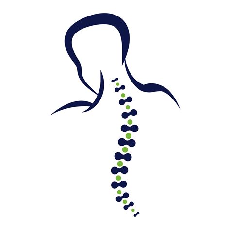 Chiropractic Logo Design Vector Illustration Spine Care Logo 11394101