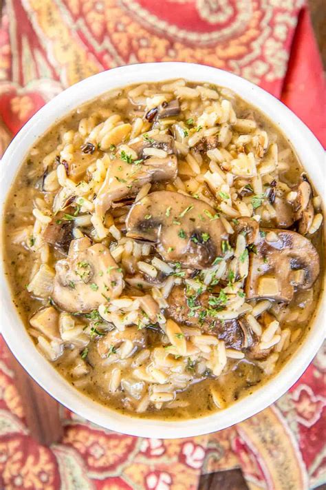 Mushroom And Wild Rice Soup Ready In 20 Minutes Plain Chicken