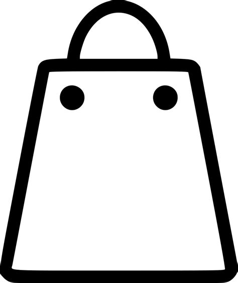 Shopping Bag Svg Png Icon Free Download 566659 Onlinewebfontscom