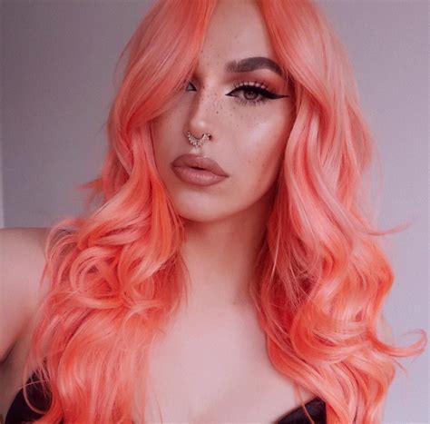 I used blond brilliance level 9 for the first bleaching then i used prism lites blue bleach powder with ardell gold and red corretor. @salinesimon Just peachy 🍑 What do you guys think of my ...
