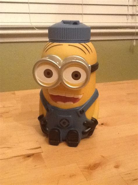 My New Cute Minion Souvenir Cup I Got While Visiting Universal Studios