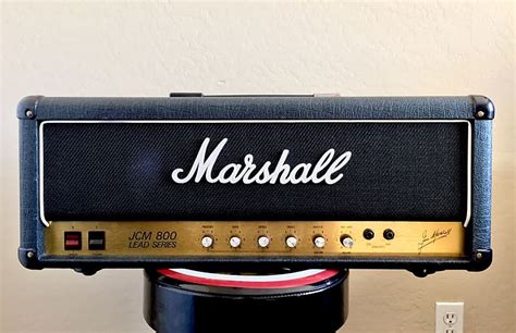 Marshall Jcm 800 Lead Series 1989 2204 50 Watt Master Volume Reverb