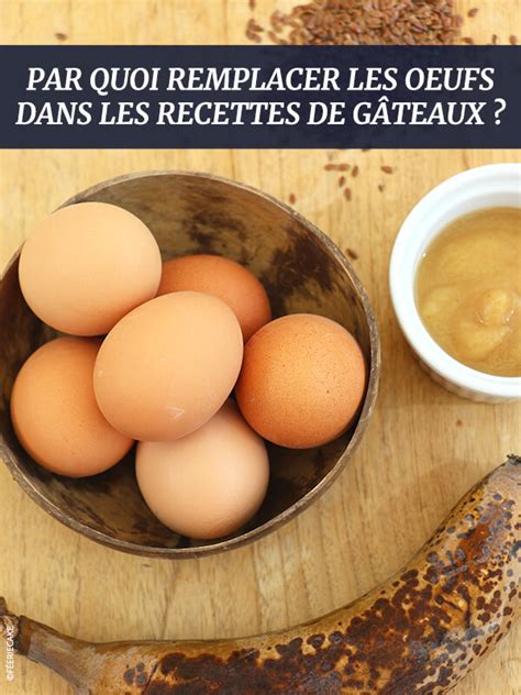 Par quoi remplacer les œufs dans les recettes de gâteaux