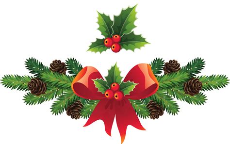 Holly Clipart Boughs Holly Boughs Transparent Free For Download On