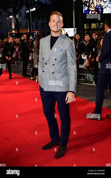 Greg Rutherford Attending The European Premiere Of Deepwater Horizon At The Cineworld Cinema