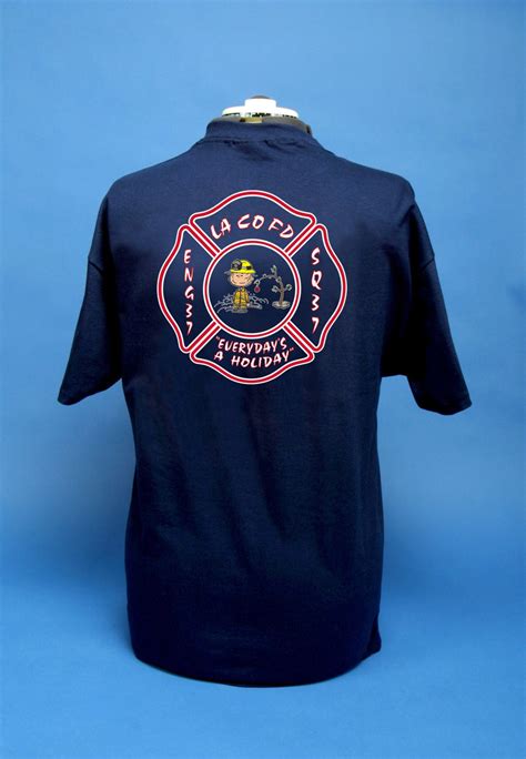 Los Angeles County Fire Department Station 37 La Fire Shirt Guy