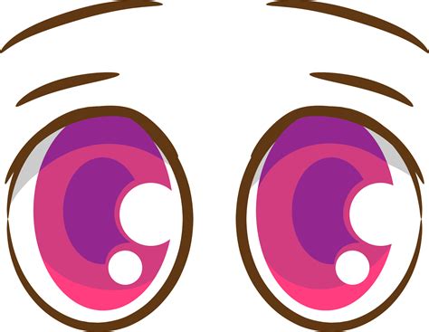 Cartoon Eyes Png Graphic Clipart Design 19613301 Png