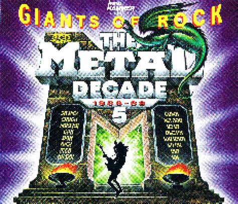 Giants Of Rock The Metal Decade Vol 5 1988 89 2 Cd 1991