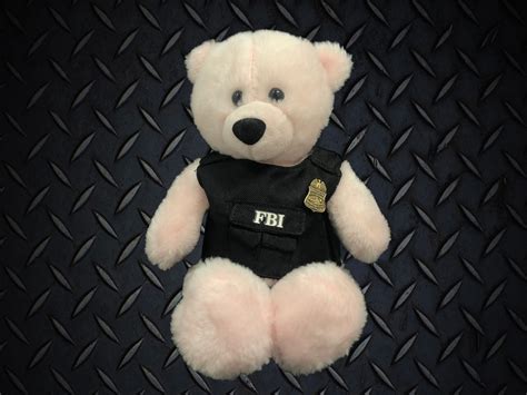 Fbi Pink Tactical Teddy Hero Industries