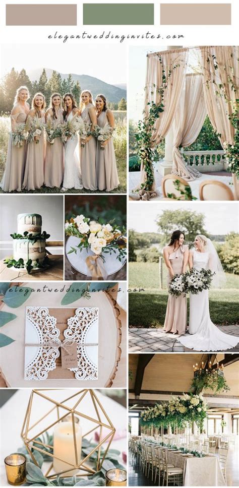 7 Chic New Elegant Neutral Wedding Color Palettes To Inspire