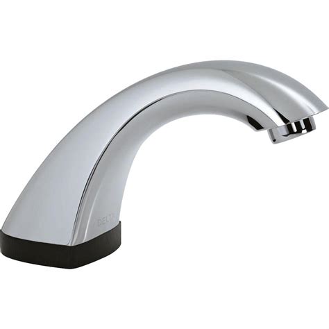 Claimed by many to look totally chic when installed for many, the visual aspect of this faucet far exceeds their expectations. Delta Commercial Hardwire Single Hole Touchless Bathroom ...
