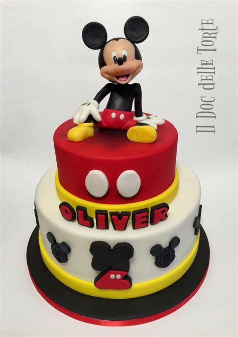 Mickey Mouse Cake Decorated Cake By Davide Minetti Cakesdecor