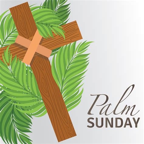 Palm Sunday Background 193828 Vector Art At Vecteezy