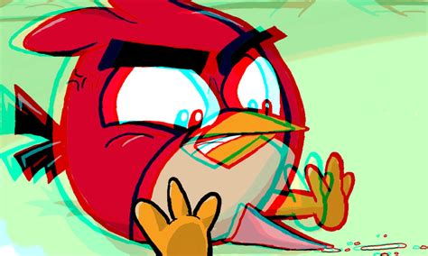 Rule 34 Anaglyph Angry Birds Red Bird Tagme 1129172