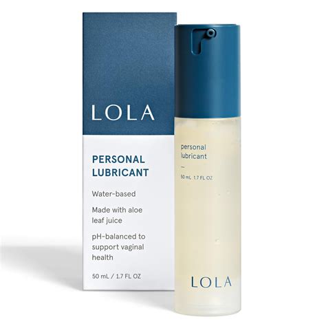 Lola Personal Lubricant Water Based Lube For Sexual Wellness Oz