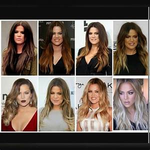 The Gradual Khloe Over A Year Black To Hair