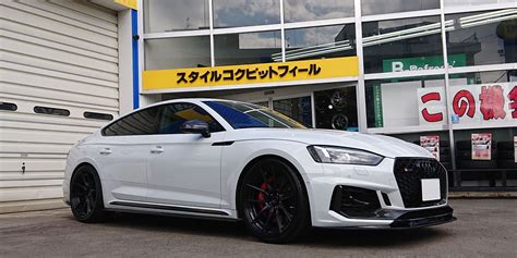 Audi Rs5 B9 White Bc Forged Hca162s Wheel Wheel Front