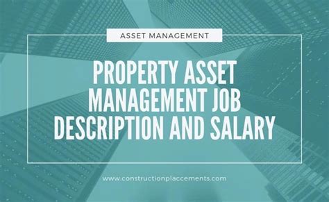 Property Asset Management Job Description And Salary