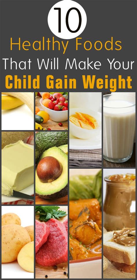 Foods To Help Gain Weight | Examples and Forms