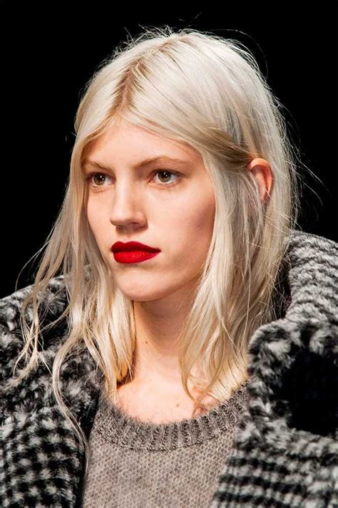 The Aw14 Hair Colour Ice Blonde Fashion Trends Beauty Tips And Celebrity Style Magazine