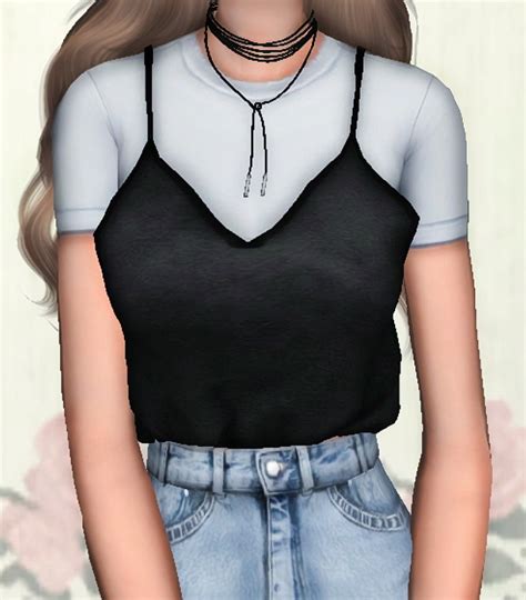 Naomi Tank Top At Volatile Sims Sims 4 Updates