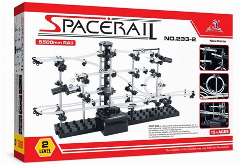 2020 Space Rail Model Building Kit Level 2 Steel Marble Roller Coaster