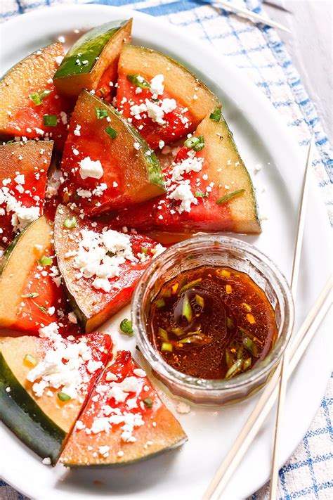 Grilled Watermelon Recipe With Honey Balsamic Glaze — Eatwell101