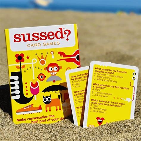 Sussed The Wacky Would You Rather Card Game Ages Kids 6 Etsy Uk