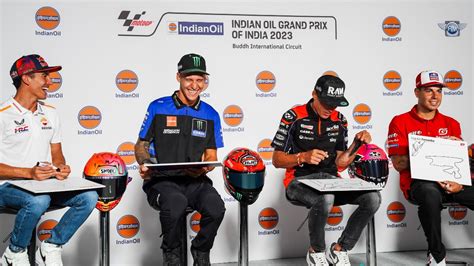 Indianoil Grand Prix Of India Motogp Riders Give Thumbs Up To Buddha