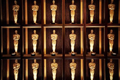 Oscars Statues Are Displayed For The 2013 Academy Awards Photo By Art Streiber Academy
