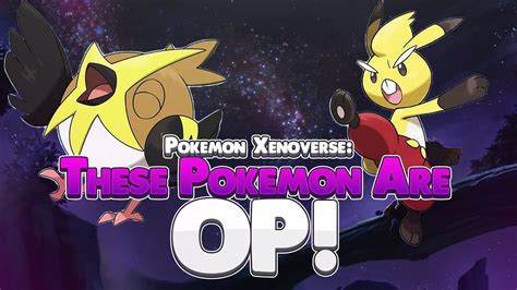 These Early Pokemon Are Op Pokemon Xenoverse Pokedex Guide Youtube