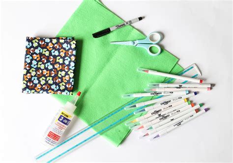 No Sew Pencil Roll Up Tutorial Easy Step To Step Diy