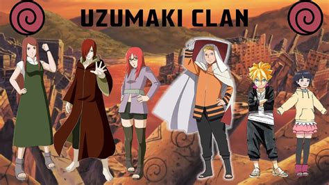 The Uzumaki Clan All Known Members Youtube