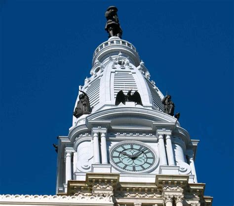 philadelphia s city hall tower offers a stunning 500 foot view not far by car