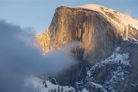 Half Dome Sunset Yosemite National Park Ca Usa Californ Flickr