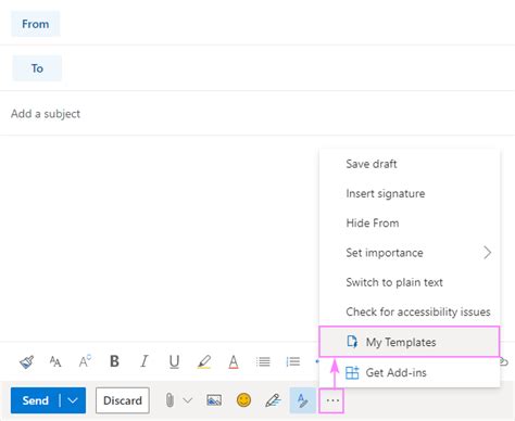 Outlook Email Template 10 Quick Ways To Create And Use