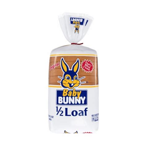 Bunny Baby Original Half Loaf Enriched White Bread 12 Oz Pick ‘n Save